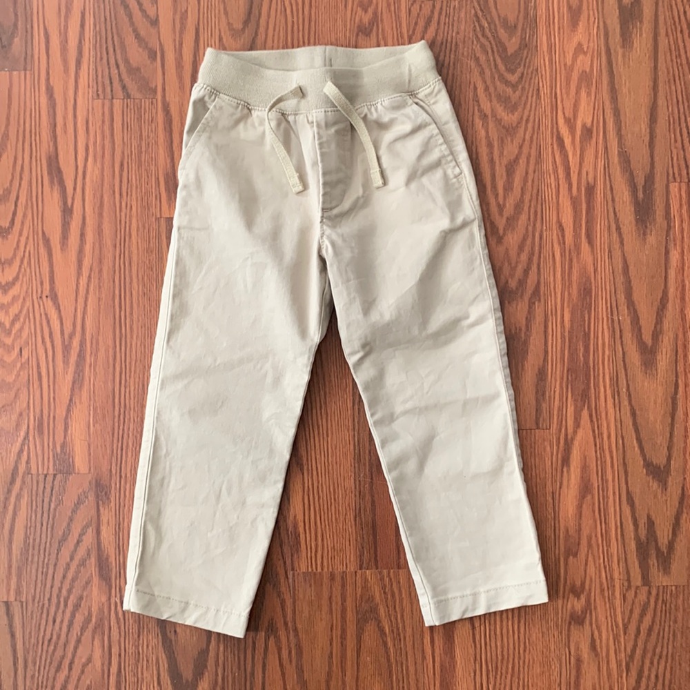 NWOT Baby Gap 3T Khaki Drawstring Pants
